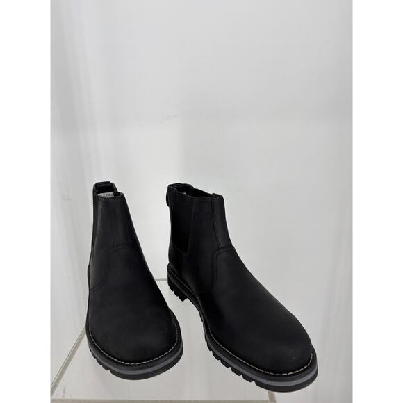 Timberland Larchmont II Chelsea Boots Mens 11.5 Black Leather Waterproof NWOT main image 8